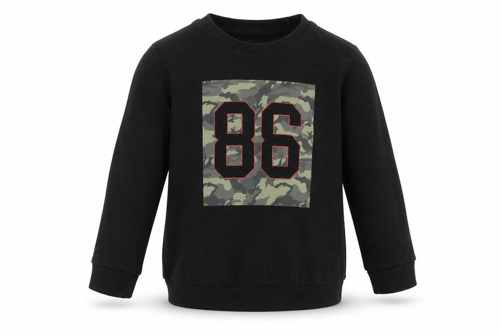 Primark Girls Black   Pullover Sweatshirt Size 3-4 Years