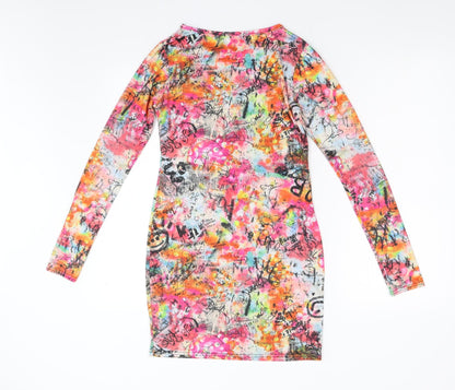 Womens Multicoloured   Bodycon  Size S