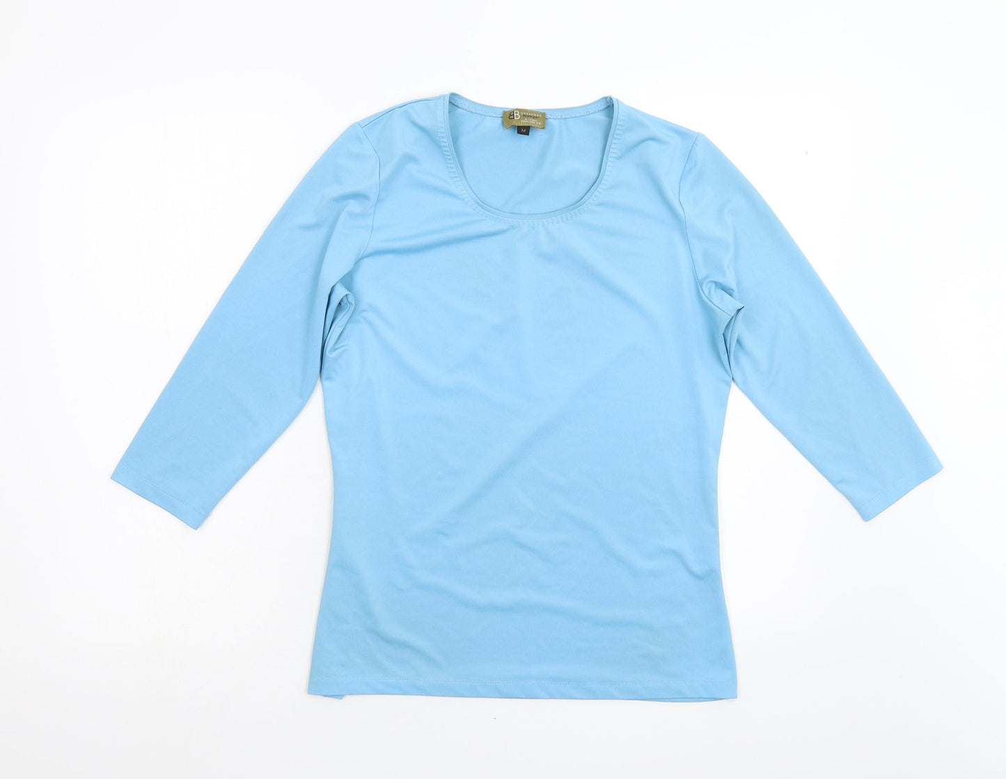 Buinness Boutique Womens Blue   Basic T-Shirt Size M