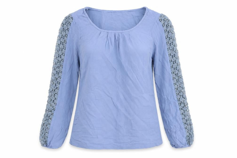 Monsoon Womens Blue   Basic Blouse Size 8