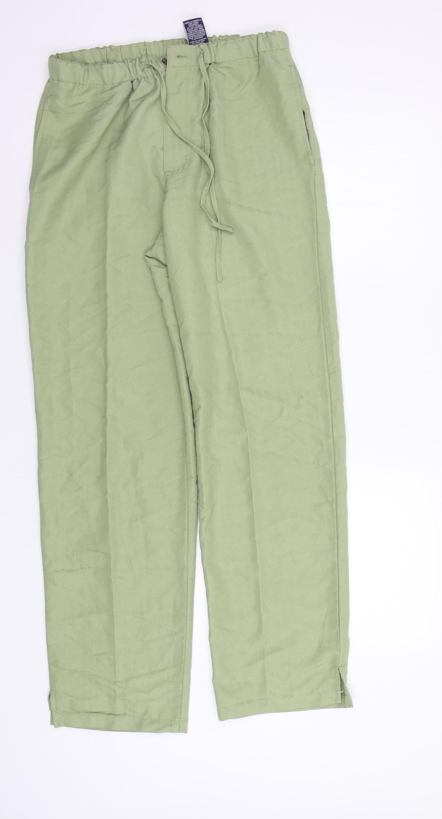 Havana Jack's Cafe Womens Green   Trousers  Size S L30 in - Drawstring Belt