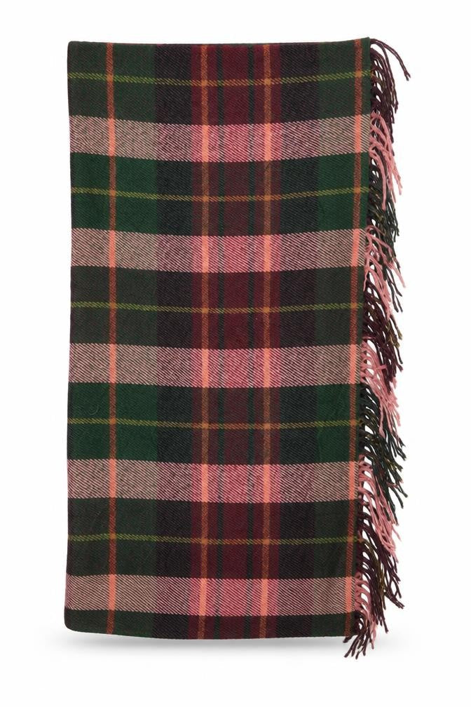 Peacocks Womens Purple Check   Shawl/Wrap