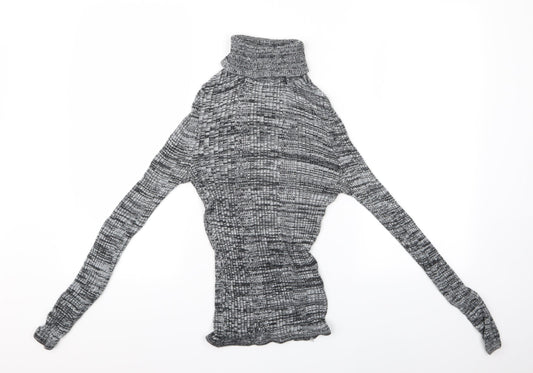 Topshop Womens Multicoloured Houndstooth  Pullover Jumper Size 6  - Topshop