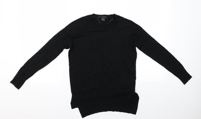 Additional front view of Atmosphere women’s black jumper, size UK 6, - atmosphere