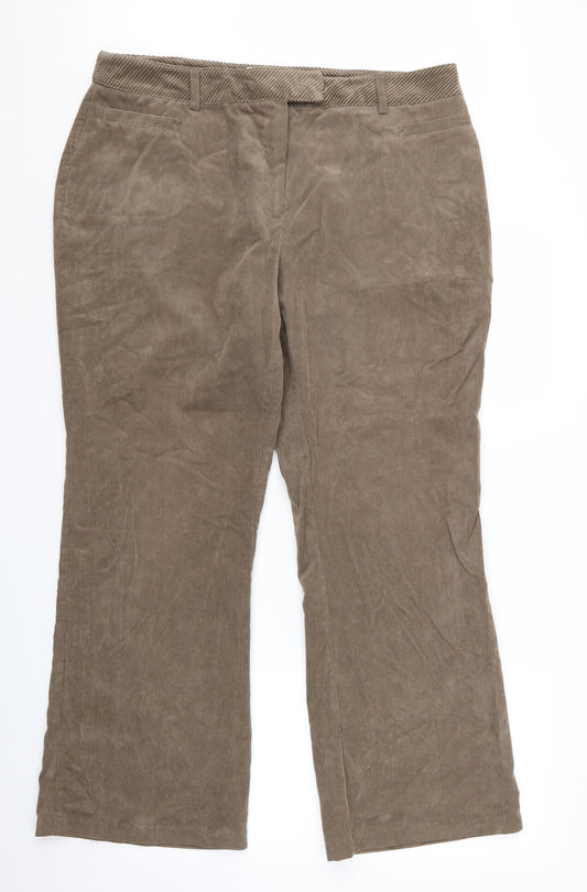 Klass Womens Brown   Trousers  Size 18 L29 in - Klass Trouser