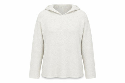H&M Womens White   Pullover Hoodie Size S
