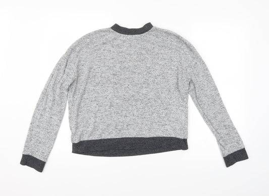 Topshop Womens Grey   Pullover Jumper Size 10