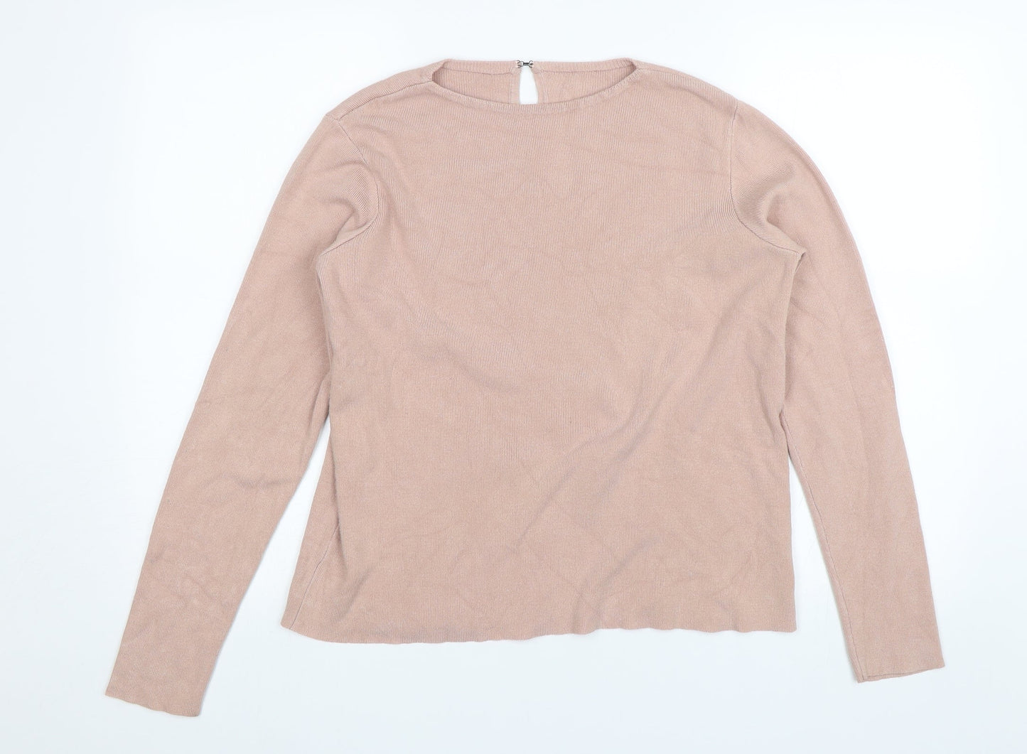 Warehouse Womens Pink   Pullover Jumper Size 16