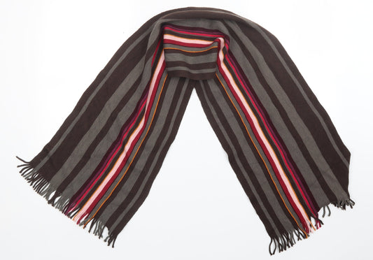 Preworn Womens Multicoloured Striped   Scarf