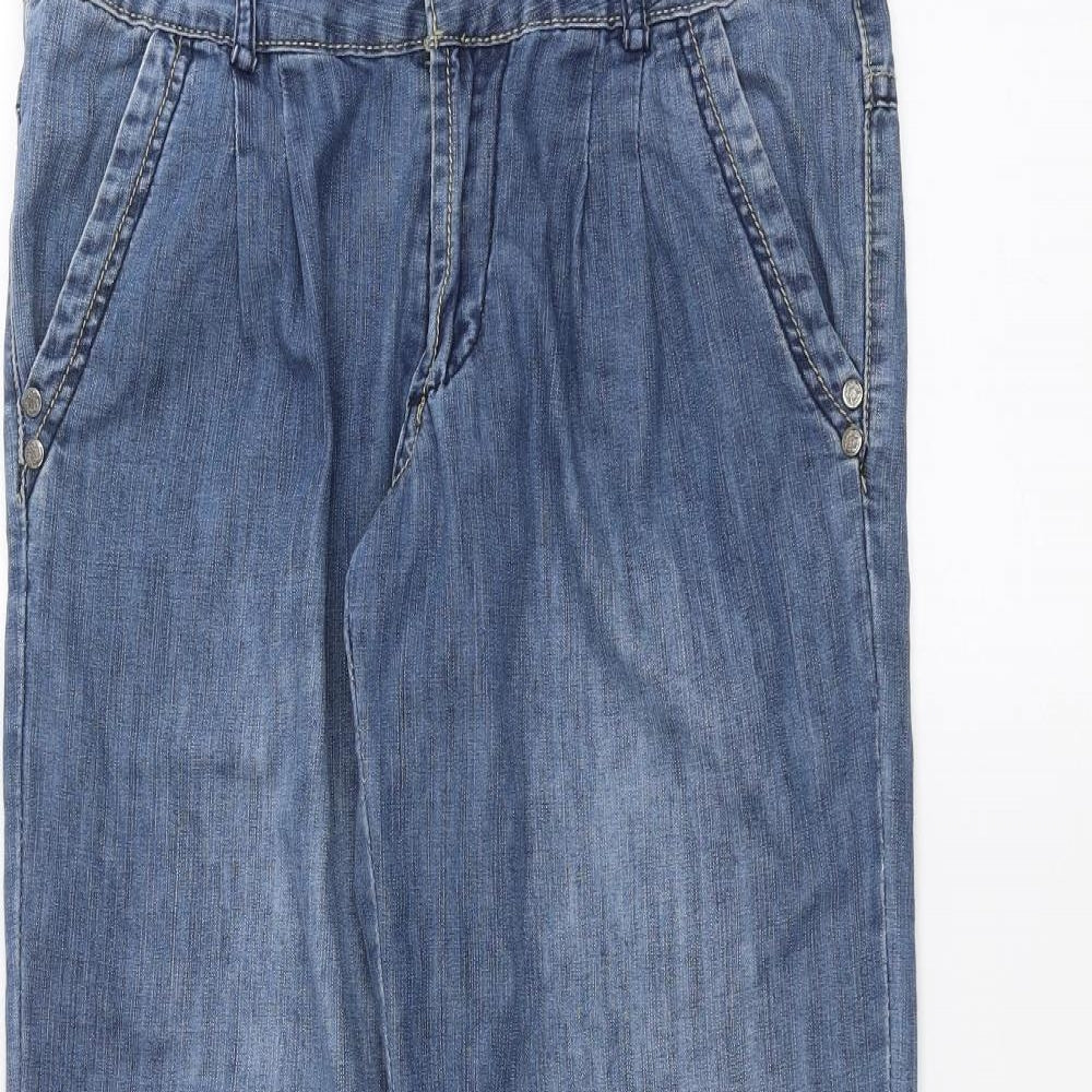 Denim & Co. Womens Blue   Skinny Jeans Size 10 L27 in