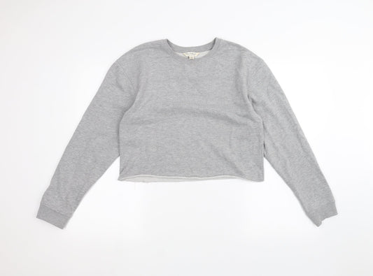 Miss Selfridge Womens Grey   Pullover Jumper Size 8
