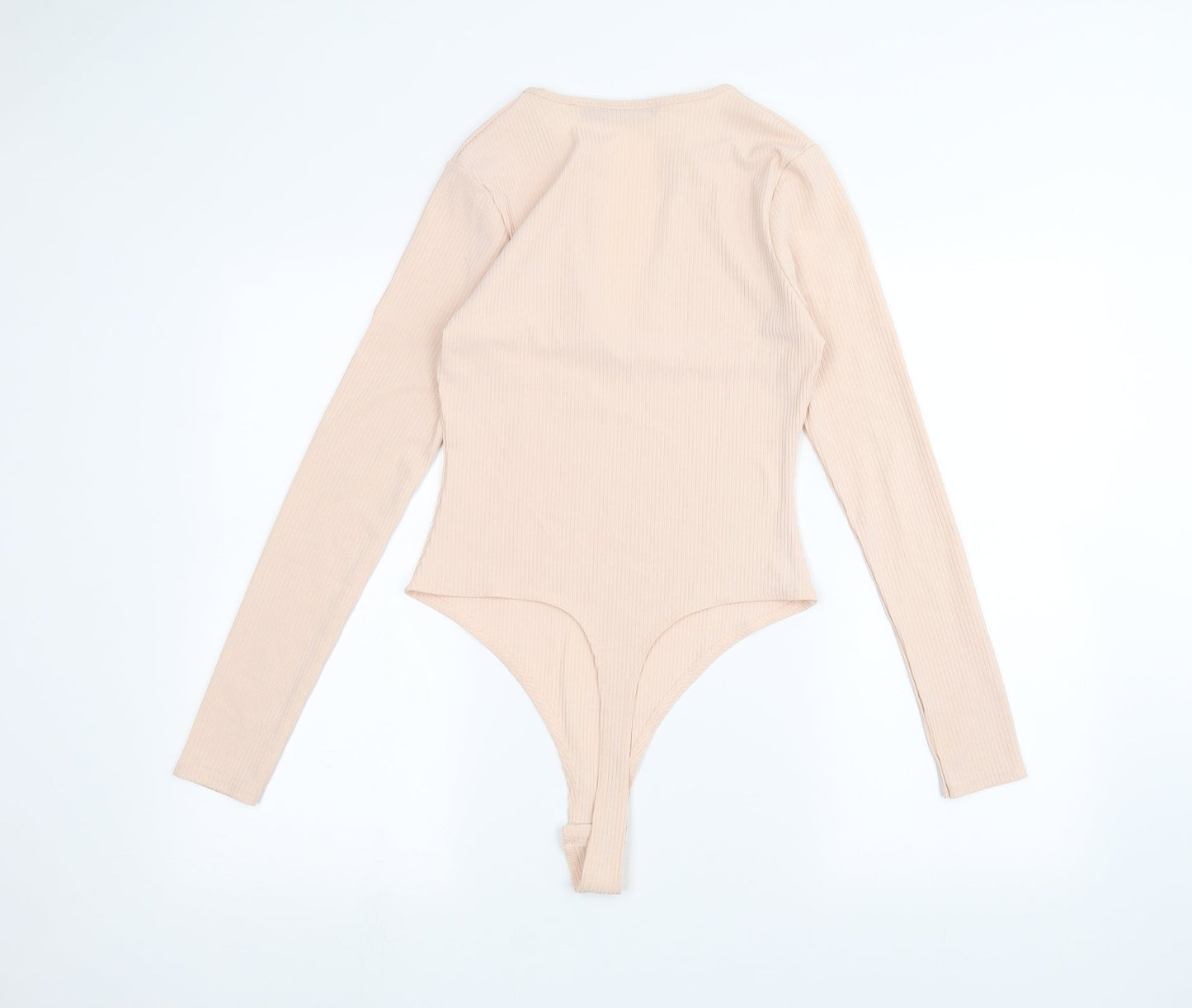 Missyempire Womens Pink   Bodysuit One-Piece Size 12