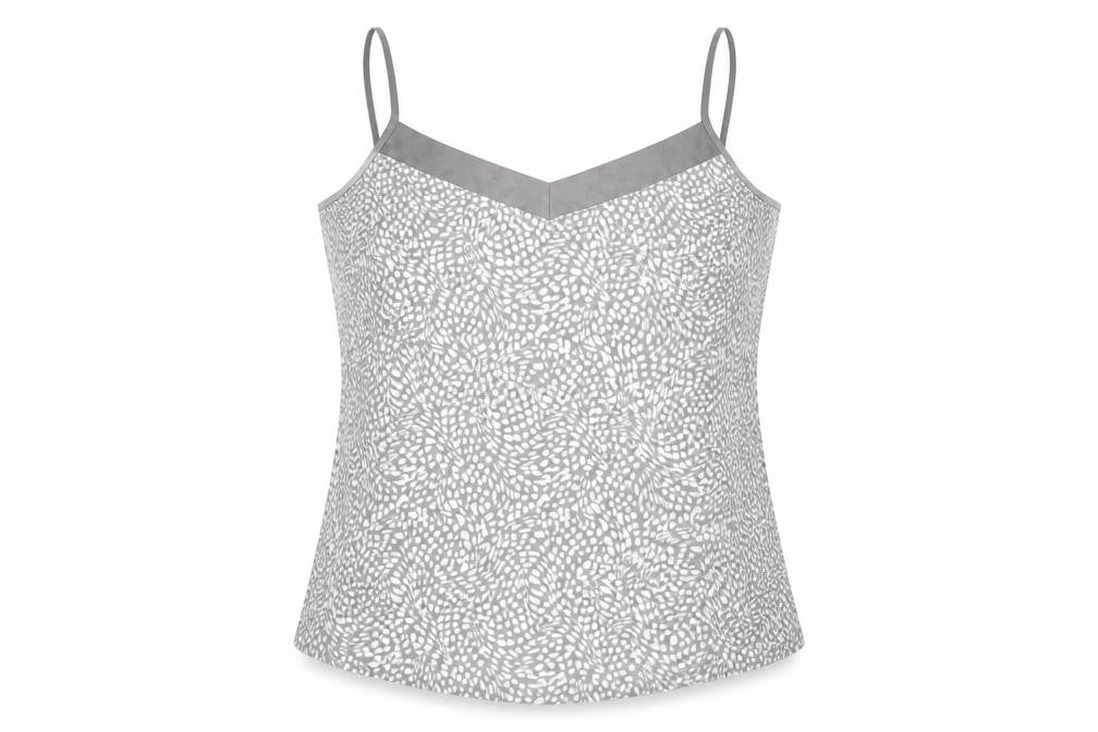 Primark Womens Grey Animal Print  Basic Blouse Size M  - Love to lounge