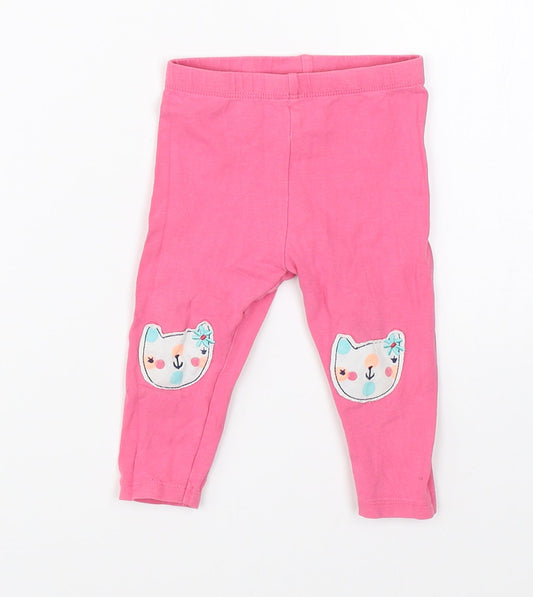 Mothercare Girls Pink    Pyjama Pants Size 6-7 Years