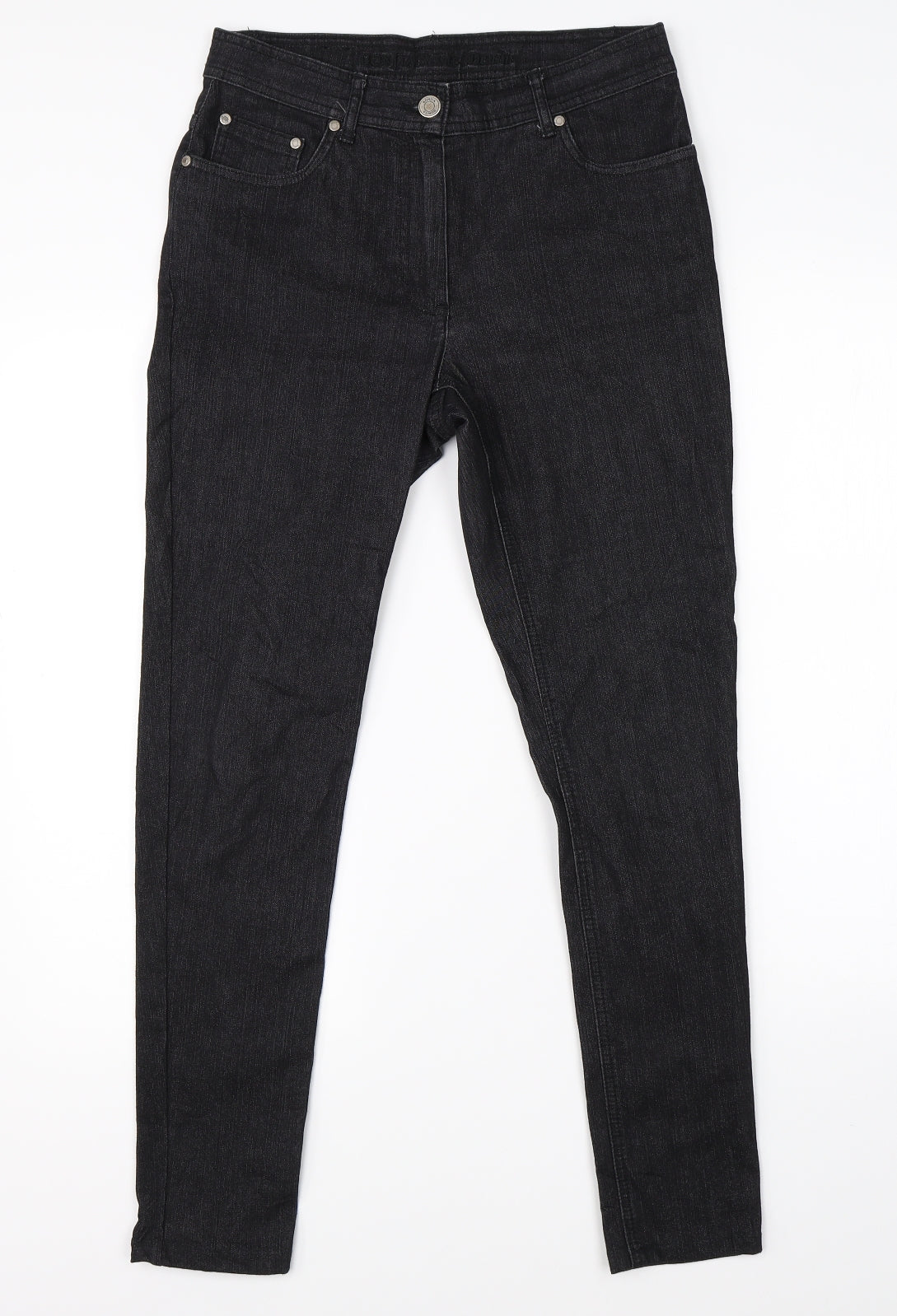Bonita Womens Black  Denim Skinny Jeans Size 29 in L26 in