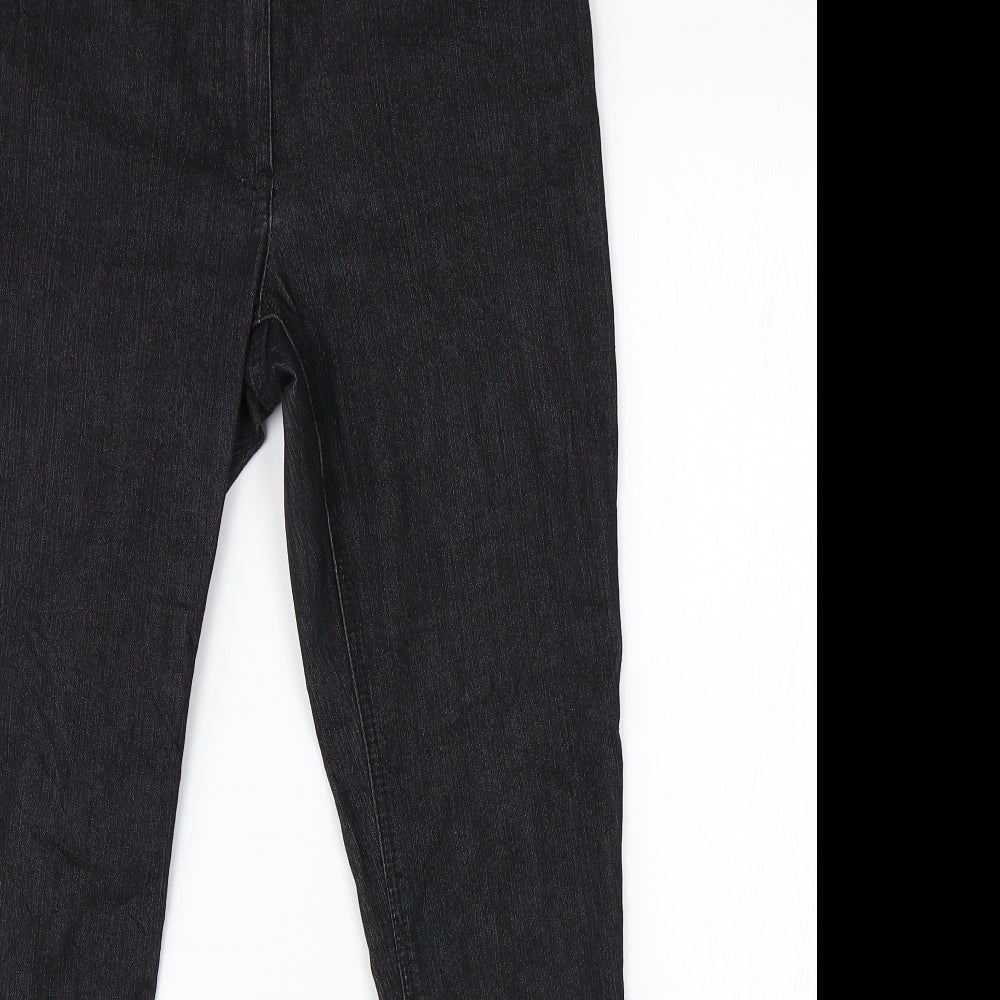 Bonita Womens Black  Denim Skinny Jeans Size 29 in L26 in