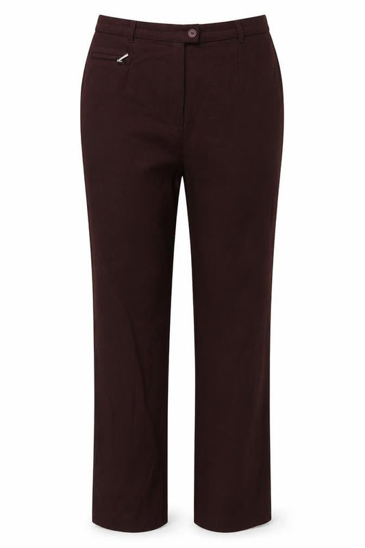 Marks & Spencer Womens Red   Dress Pants Trousers Size 34 in L24 in