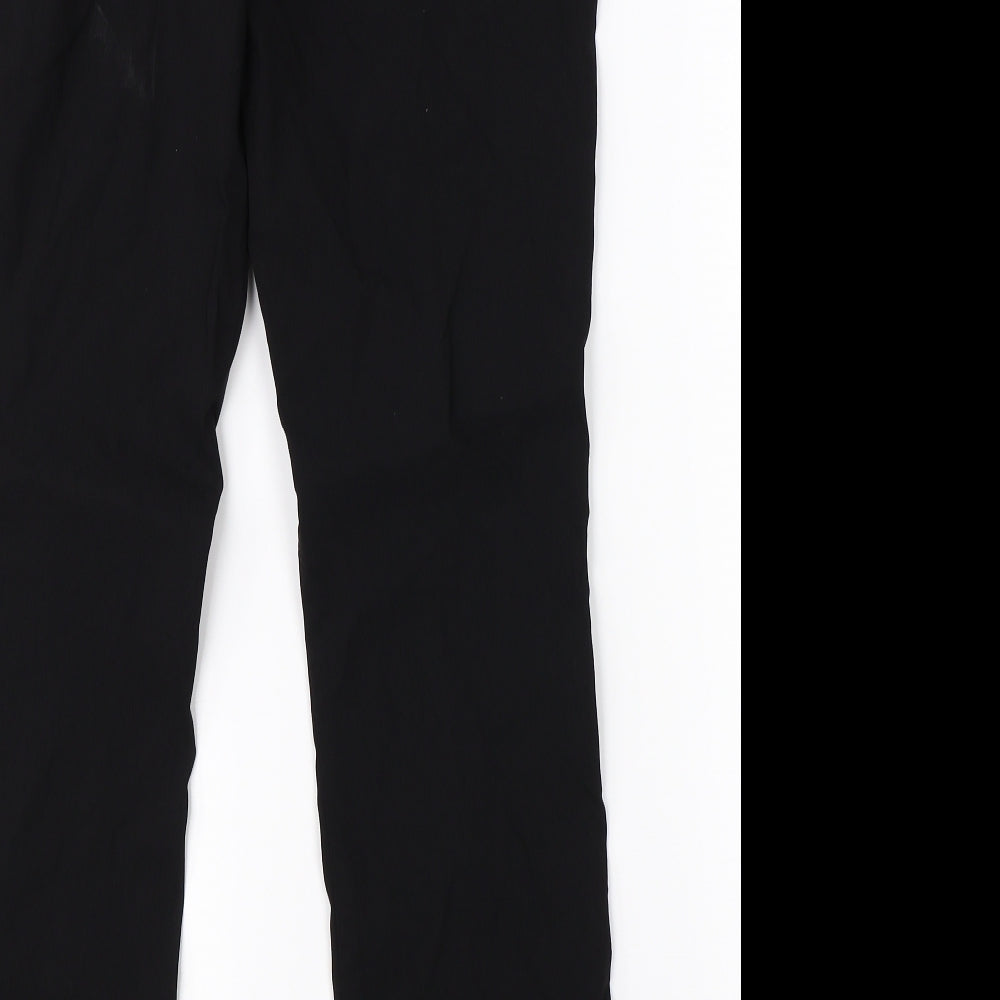 Casual Club Womens Black   Dress Pants Trousers Size 12 L28 in