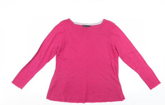 M&S Womens Purple   Pullover Jumper Size 14