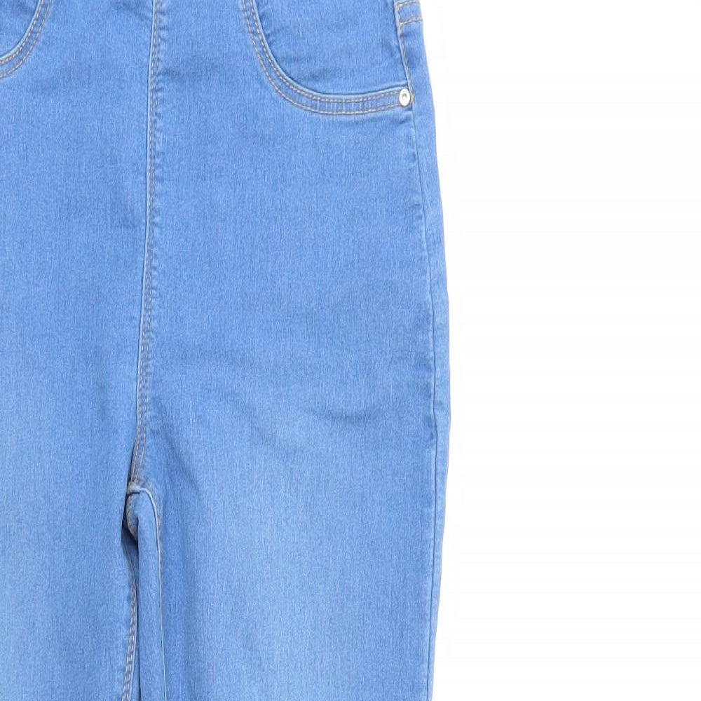 candy culture Girls Blue  Denim Jegging Jeans Size 12 Years - distressed
