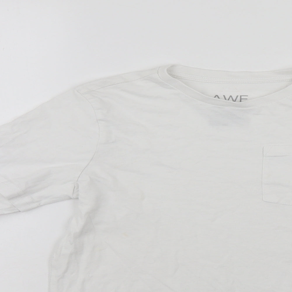 F&F Boys White   Jersey T-Shirt Size 8-9 Years