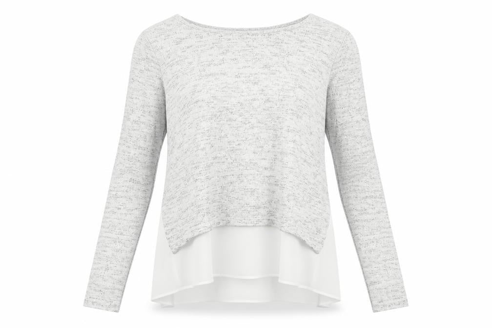 newlook Womens Grey   Basic T-Shirt Size 12