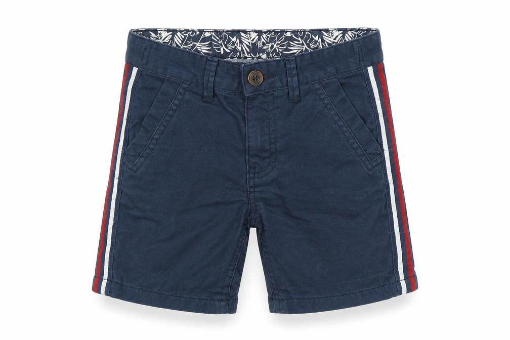 Threadboys Girls Blue Striped   Shorts Size 5-6 Years
