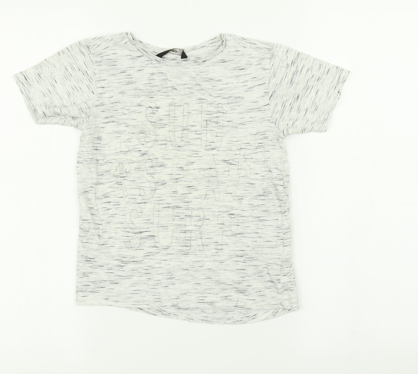 George Boys Grey   Basic T-Shirt Size 5-6 Years