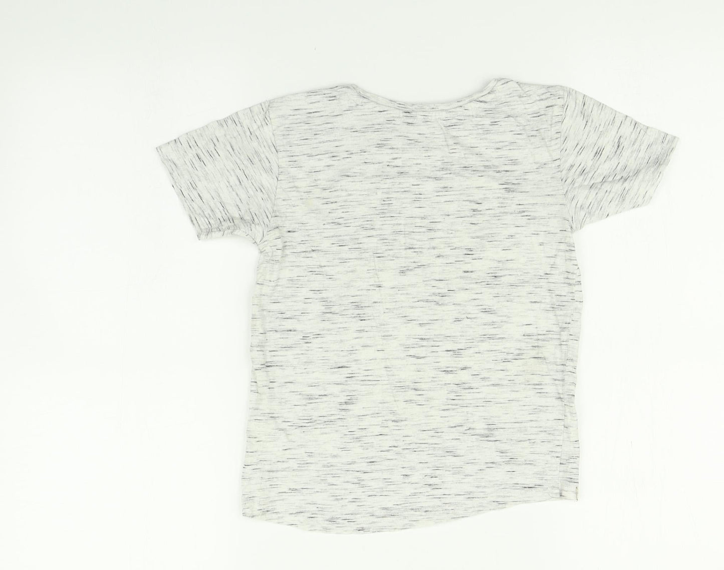 George Boys Grey   Basic T-Shirt Size 5-6 Years