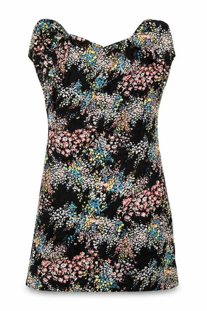 Warehouse Womens Multicoloured Floral  Mini  Size 10