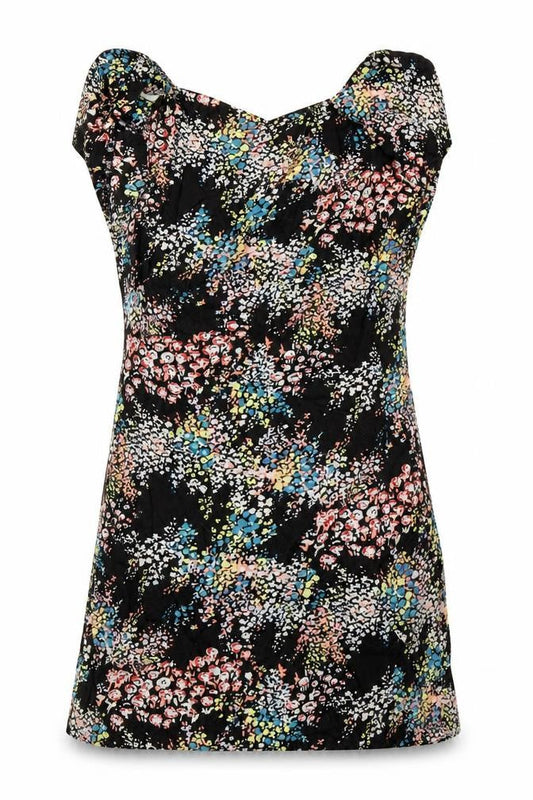 Warehouse Womens Multicoloured Floral  Mini  Size 10