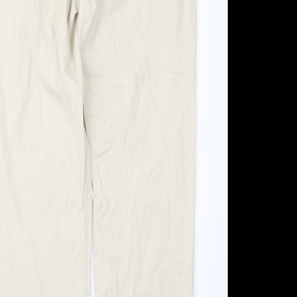 Sunbird Womens Beige   Trousers  Size 32 in L28 in