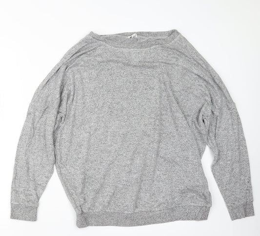 Soft Womens Grey   Pullover Jumper Size M