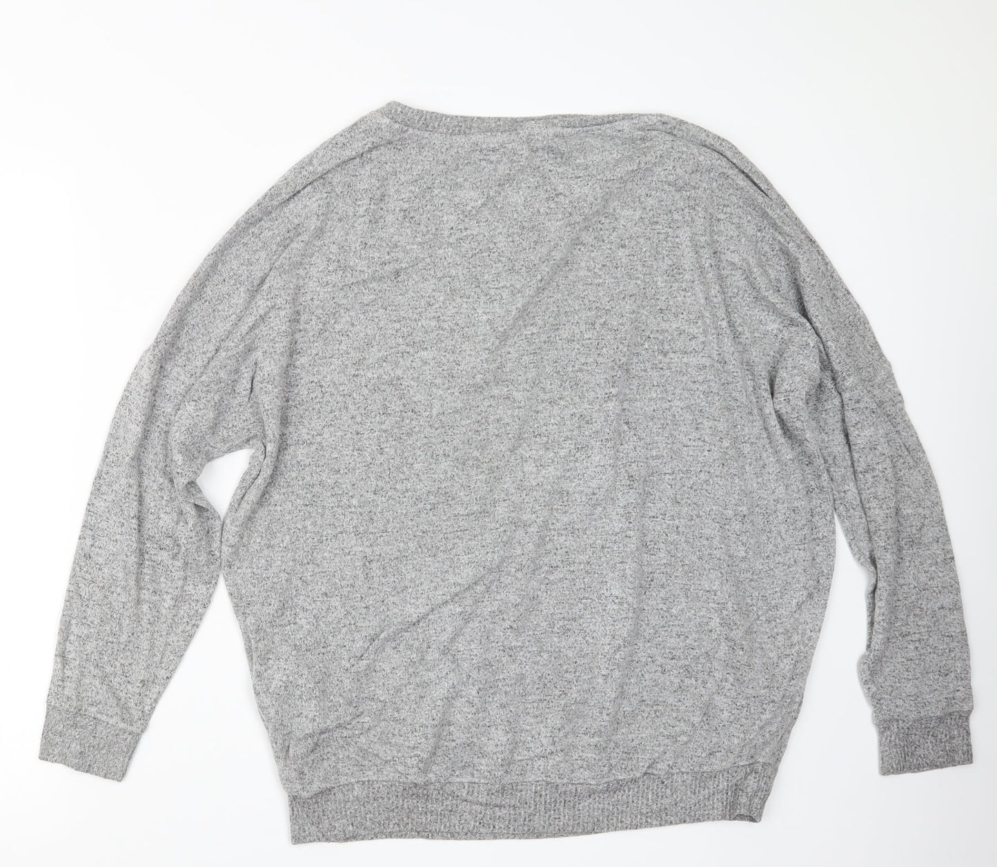 Soft Womens Grey   Pullover Jumper Size M