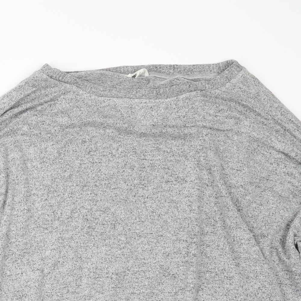 Soft Womens Grey   Pullover Jumper Size M