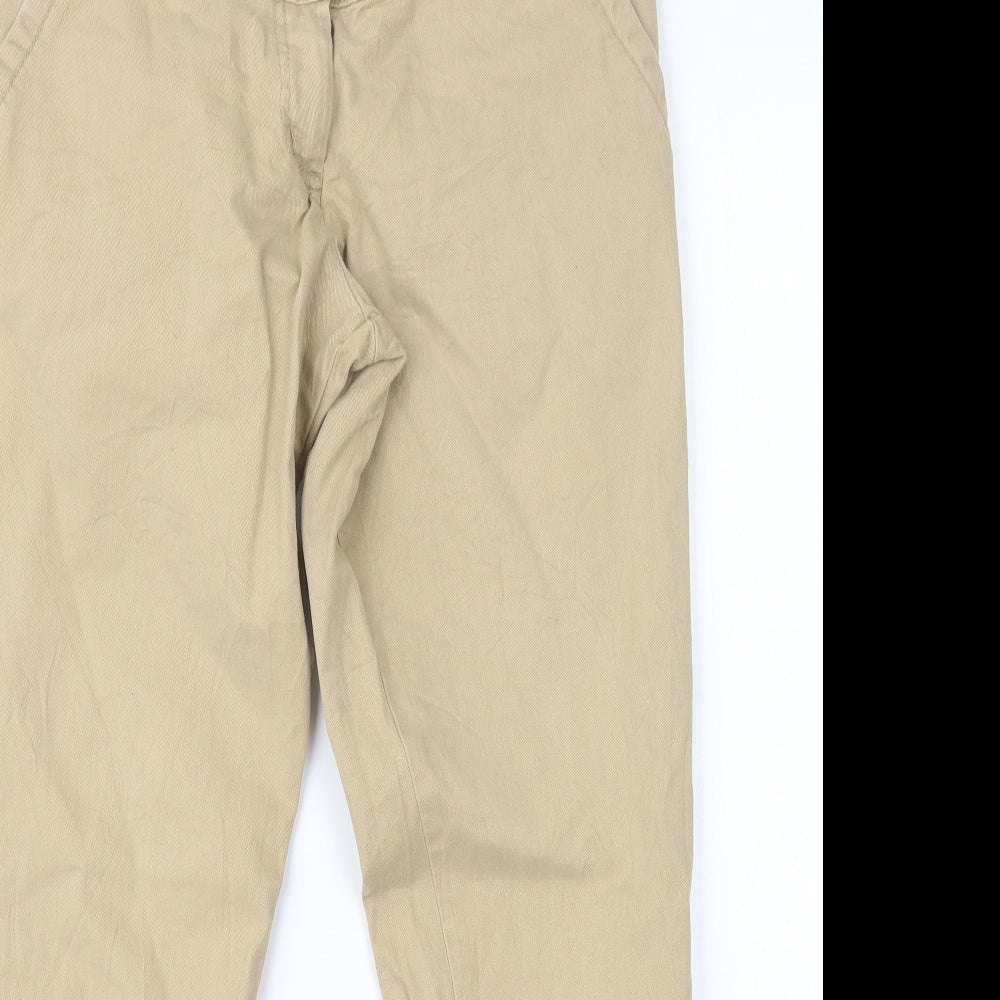 OKAY Womens Beige   Straight Jeans Size 31 in L26.5 in