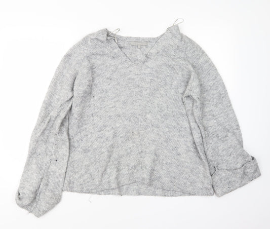 NEXT Womens Grey  Knit Pullover Jumper Size M