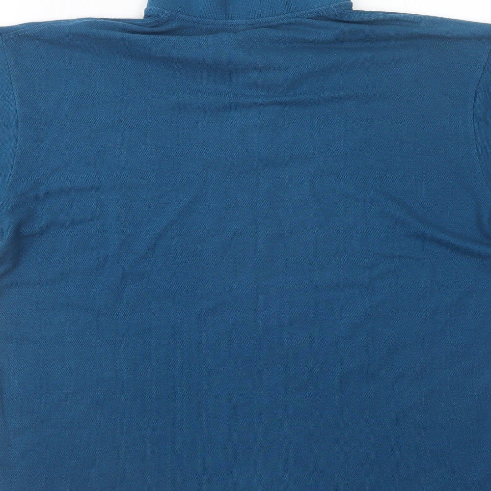 Preworn Mens Blue    Polo Size L