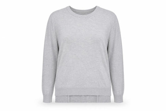 Peacocks Womens Grey  Knit Pullover Jumper Size 20