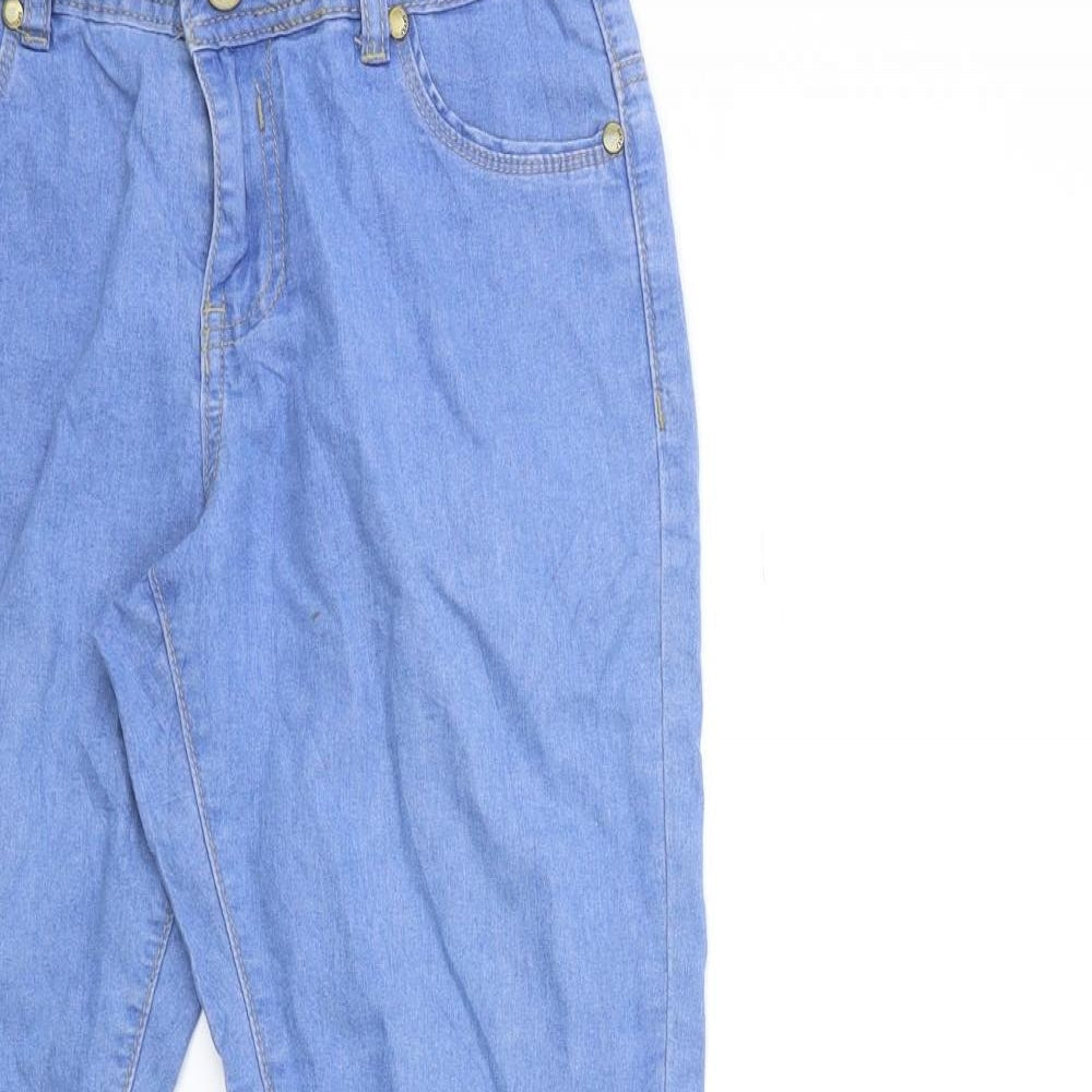 JEANS Womens Blue  Denim Skinny Jeans Size 10 L28 in