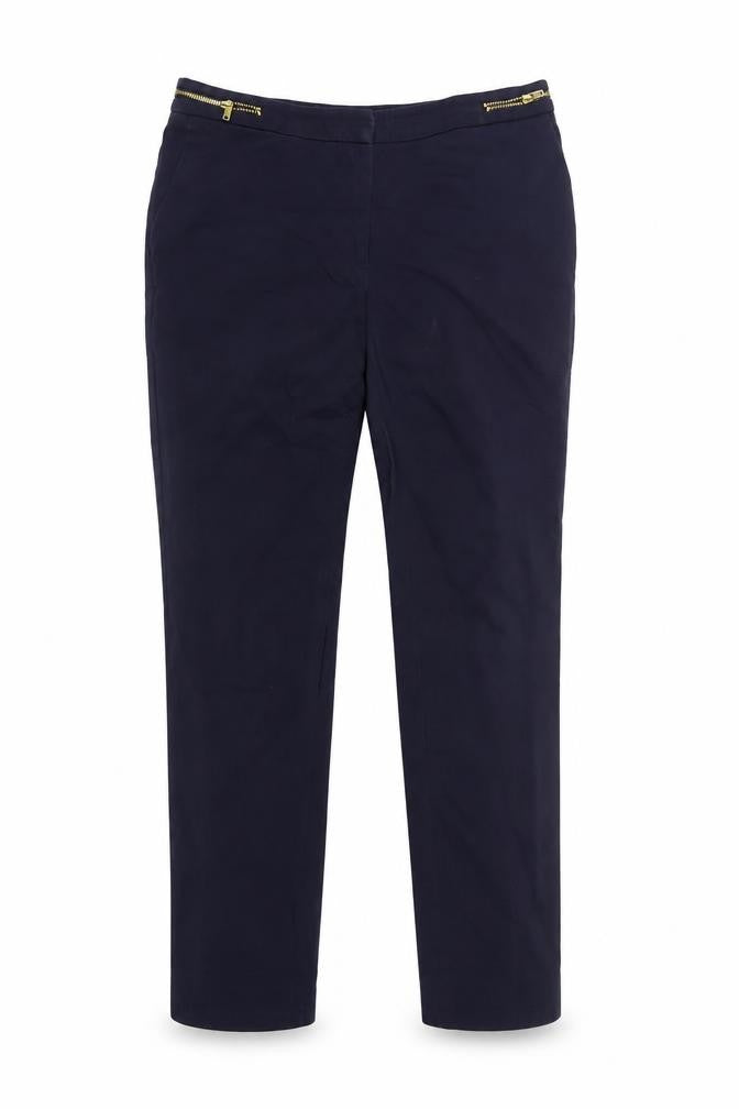 H&M Womens Blue   Trousers  Size 10 L28 in