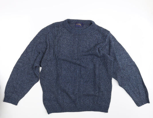 Acorn Mens Blue   Pullover Jumper Size XL