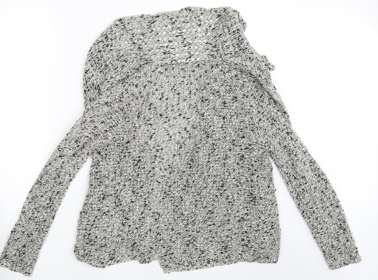 Moda @ George Womens Grey   Wrap Jumper Size 12