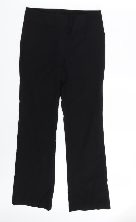 Papaya Womens Black   Dress Pants Trousers Size 10 L27 in