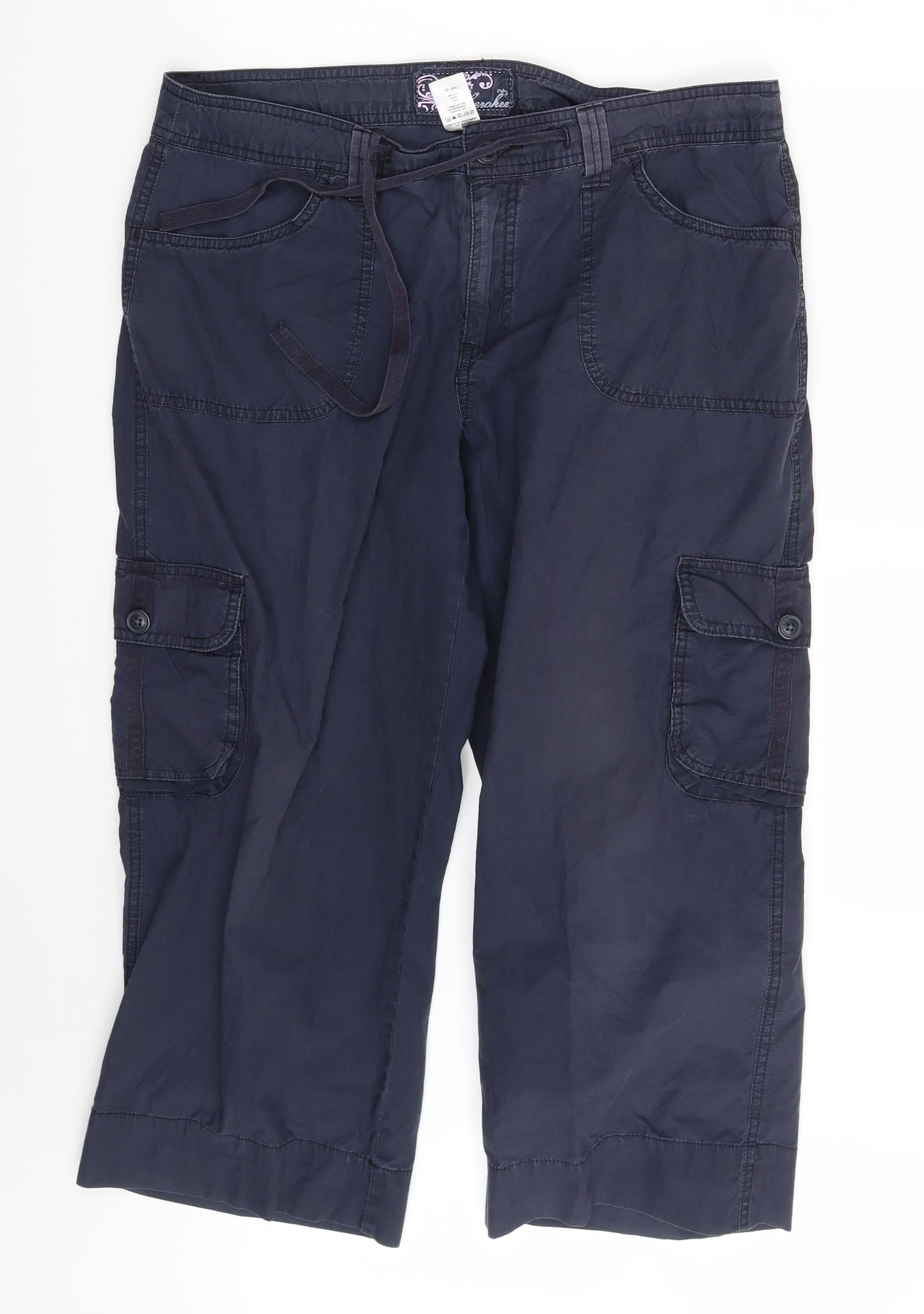Cherokee Womens Blue   Sweatpants Trousers Size 16 L23 in