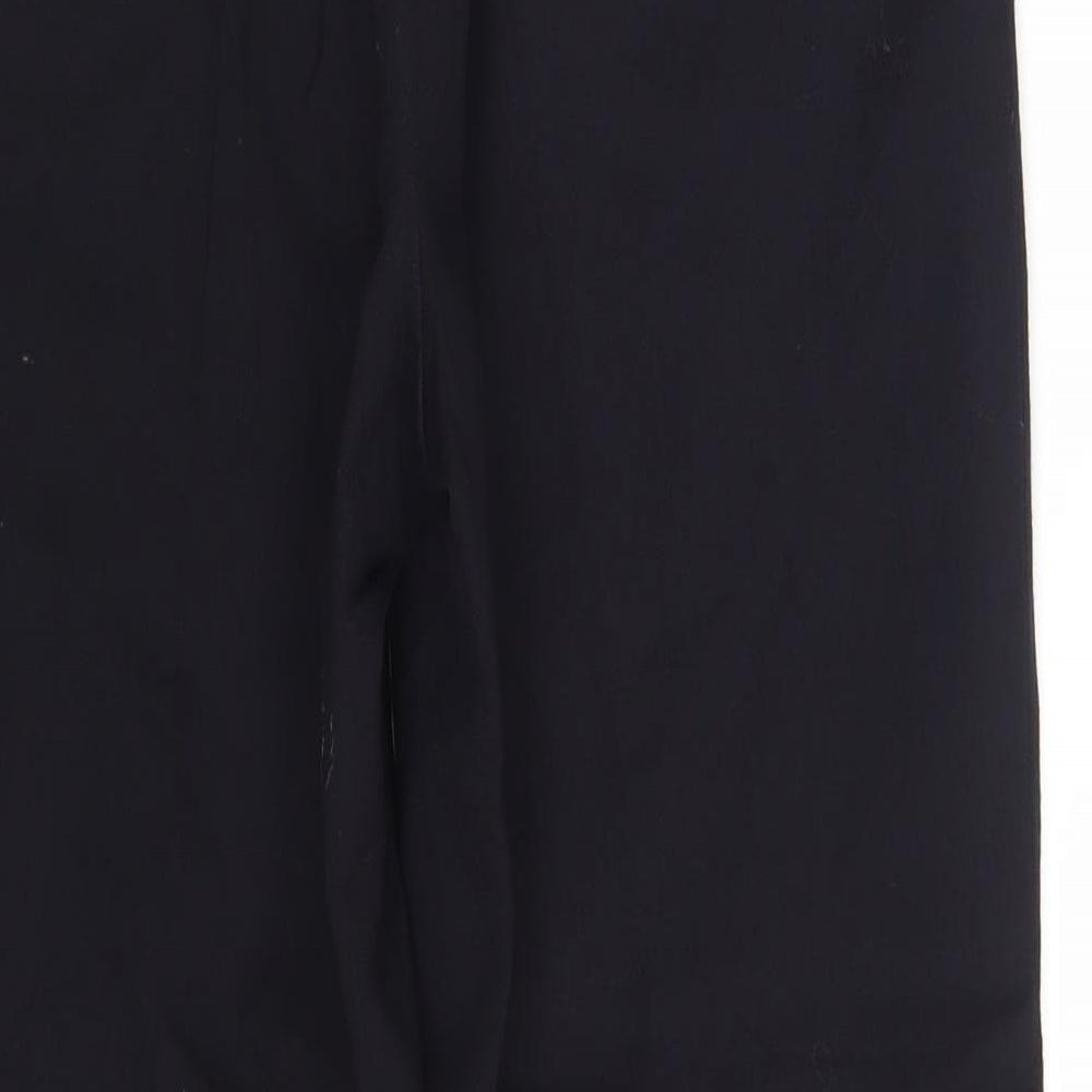 GARDEUR Womens Black   Chino Trousers Size 12 L25 in