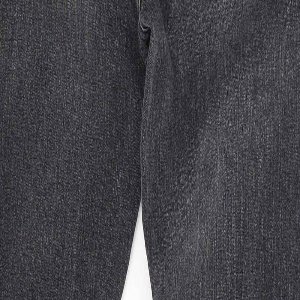 Topshop Womens Black  Denim Skinny Jeans Size 28 in L30 in