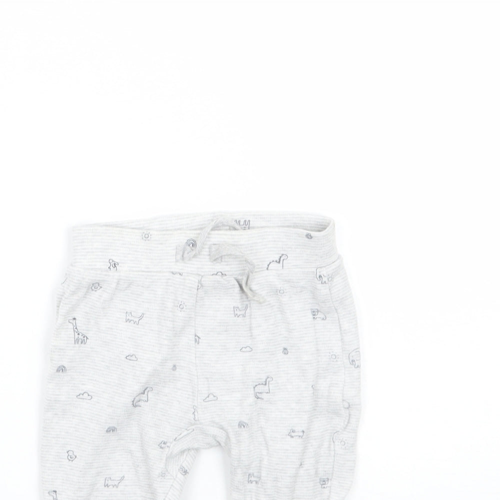 George Baby Grey   Sweatpants Trousers Size 3-6 Months