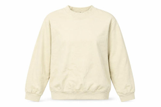 Boohoo Womens Beige   Pullover Sweatshirt Size S