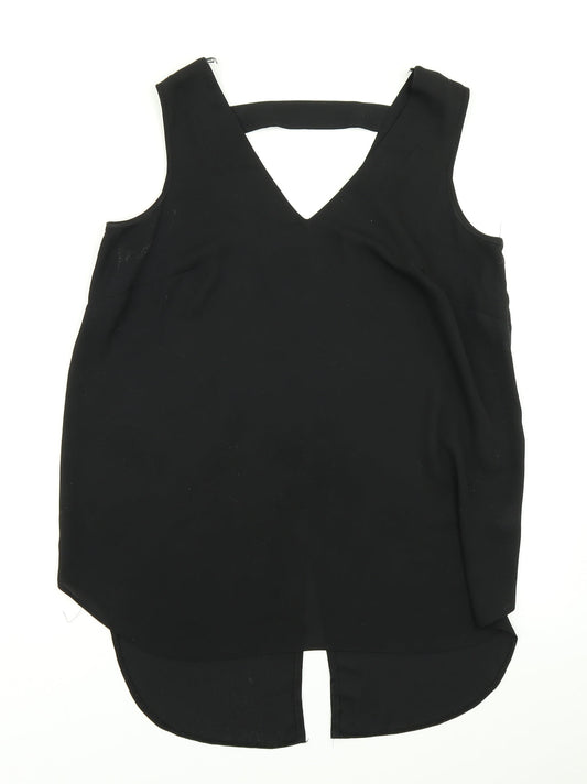 F&F Womens Black   Basic Blouse Size 10